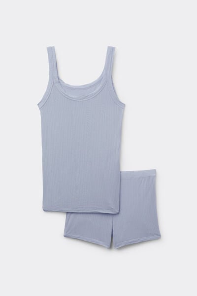 Soft Lounge Ribbed Modal Short Pajamas Soft Lounge Ribbed Modal Short Pajamas