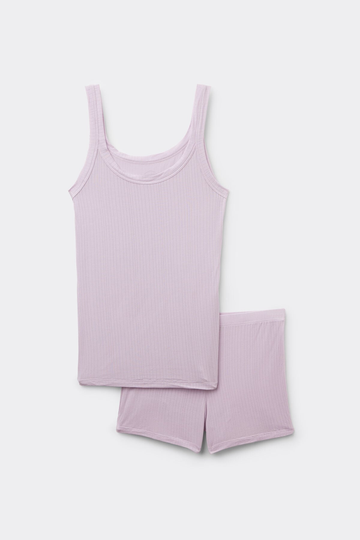 Soft Lounge Ribbed Modal Short Pajamas